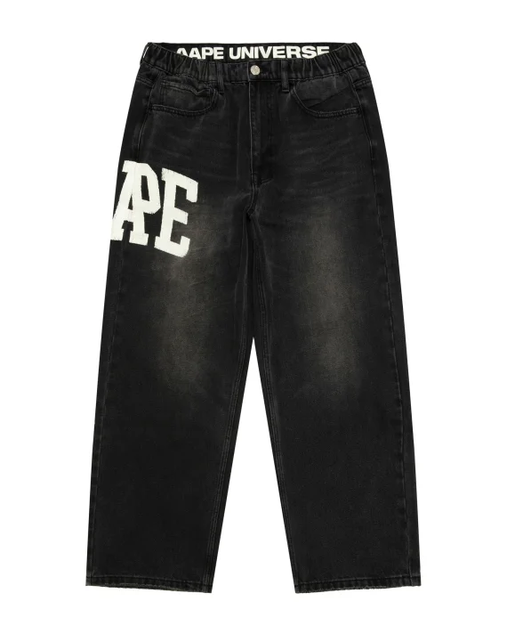 ايه ايه بي إي AAPESPORT logo jeans